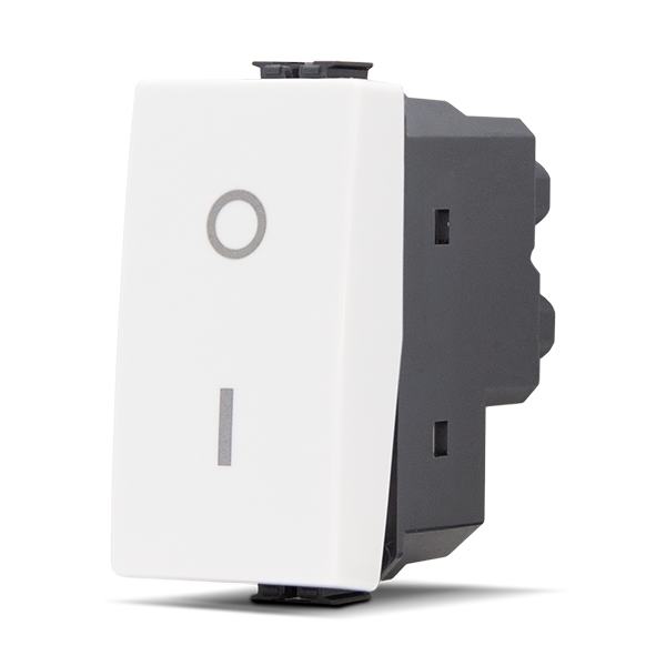 Interruttore Bipolare 01 T3-Joy 502B Bianco