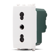 Presa Bivalente 16A-250V T2-Gem 618B Bianco
