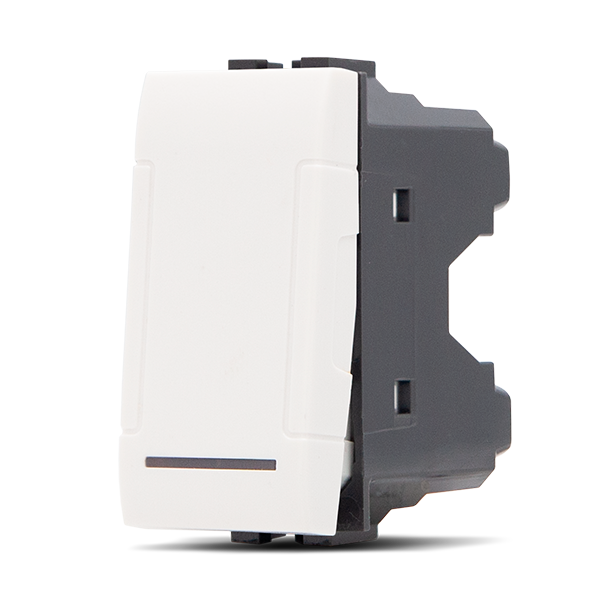 Invertitore Unipolare T1-Art 804B Bianco