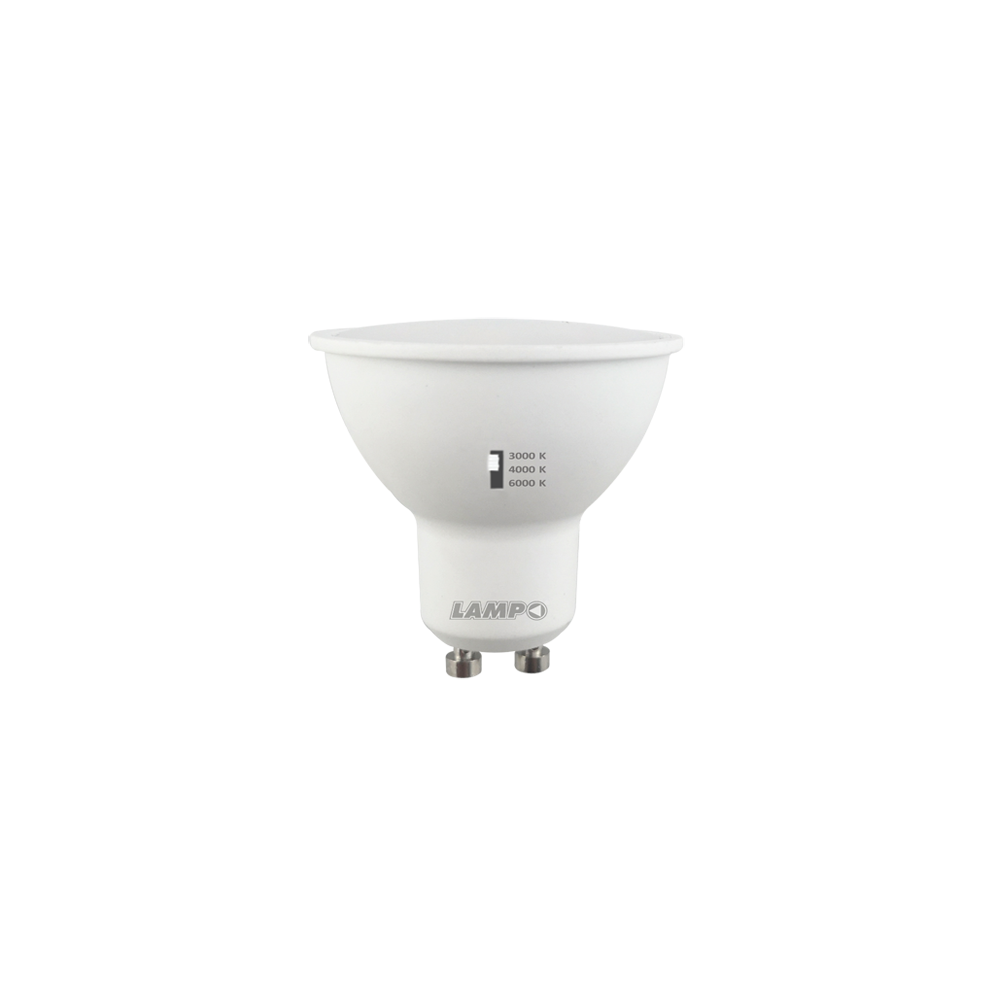 DIKLED8W230VMC Lampada LED 8W 230V GU10 Tricolor