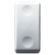 GW20571 INTERRUTTORE UNIPOLARE 250V ac - 16AX - 1 MODULO - SYSTEM WHITE