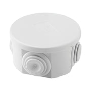 GW44001 CASSETTA DI DERIVAZIONE CON COPERCHIO BASSO A PRESSIONE IP44 PARETI CON PASSACAVI