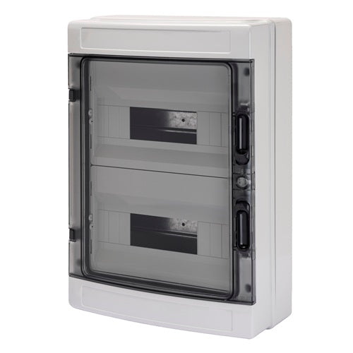 GW40104 QUADRO DI DISTRIBUZIONE CON PANNELLI FINESTRATI (12X2) 24M IP65