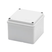 GW44114 CASSETTA DI DERIVAZIONE CON FONDO AD ALTA CAPIENZA E COPERCHIO BASSO A VITE IP56 PARETI LISCE