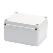 GW44118 CASSETTA DI DERIVAZIONE CON FONDO AD ALTA CAPIENZA E COPERCHIO BASSO A VITE IP56 PARETI LISCE