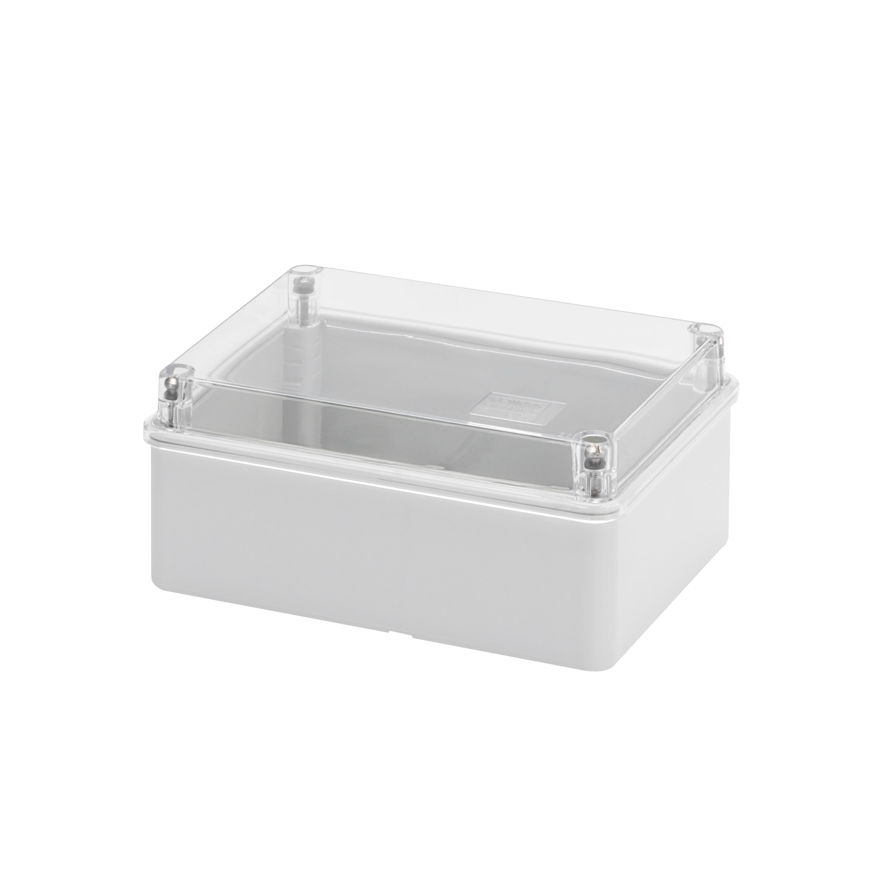 GW44426 CASSETTA DI DERIVAZIONE E PER APPARECCHIATURE ELETTRICHE ED ELETTRONICHE-COPERCHIO BASSO TRASPARENTE-IP56-DIMENSIONI INTERNE 150X110X70-PARETI LISCE