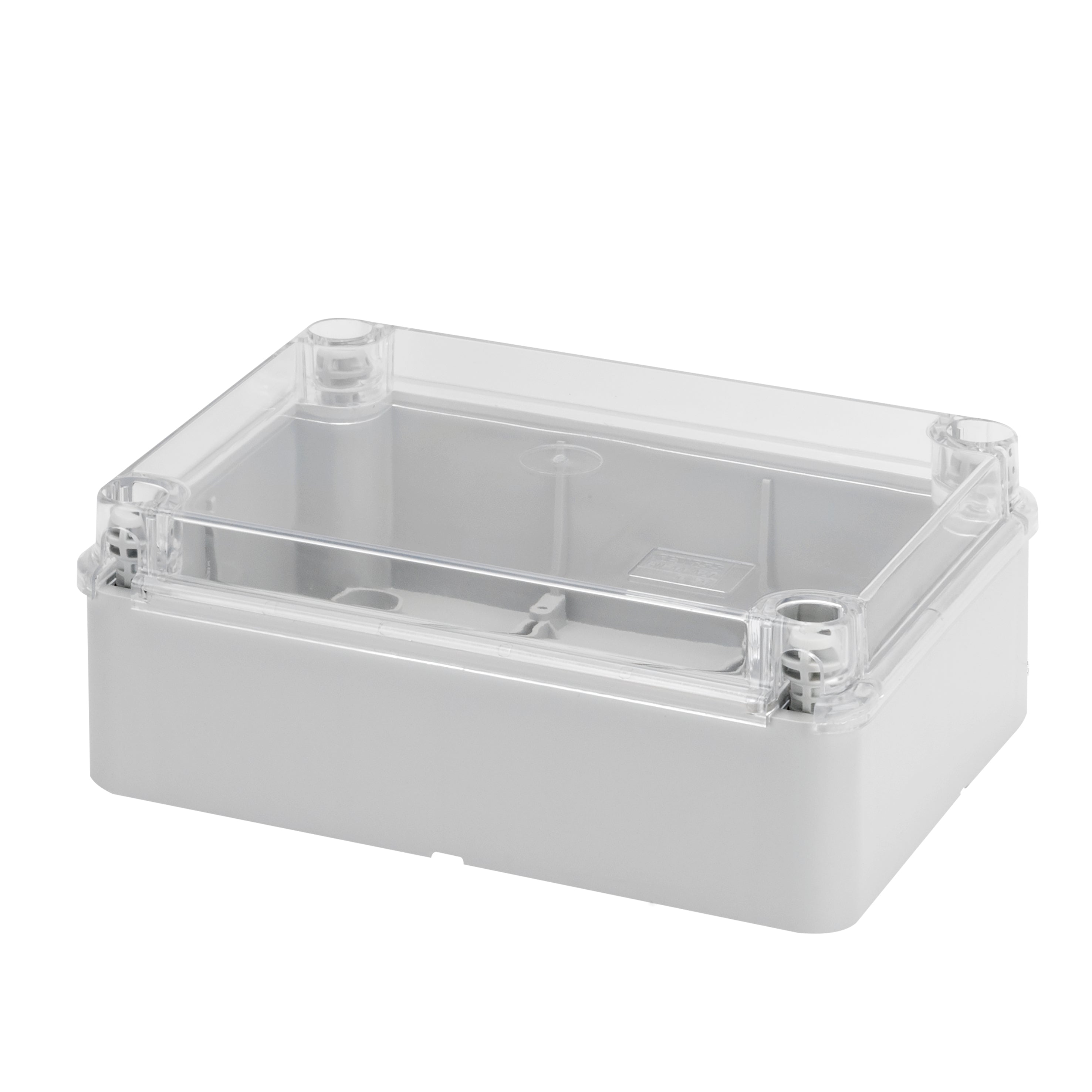 GW44427 CASSETTA DI DERIVAZIONE E PER APPARECCHIATURE ELETTRICHE ED ELETTRONICHE-COPERCHIO BASSO TRASPARENTE-IP56-DIMENSIONI INTERNE 190X140X70-PARETI LISCE