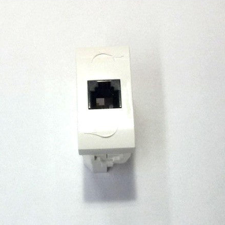 FEB 14084/WH PRESA TELEFONICA RJ11 PLUG 6/4 BIANCA