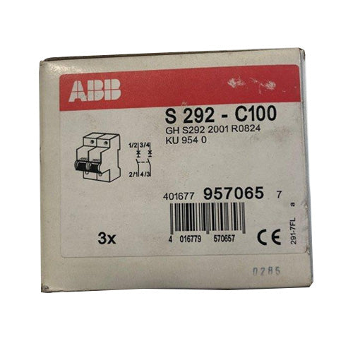 S292 C100 Interruttore Automatico 10kA 2P