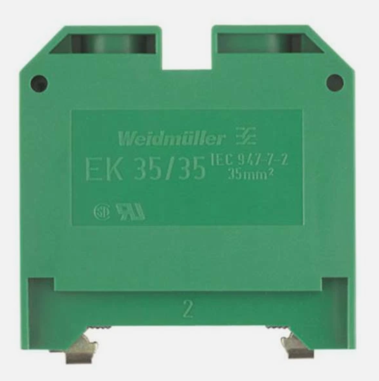 WEIDMULLER EK 35/35 Morsetto per conduttore di terra 066146