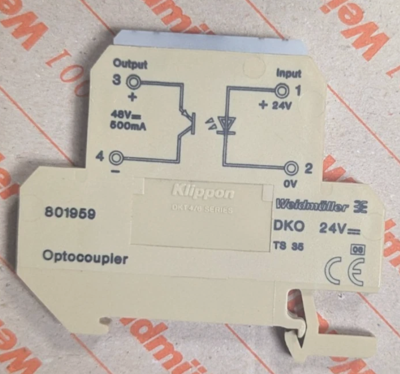Relè a stato solido DKO 35 24VDC E:U