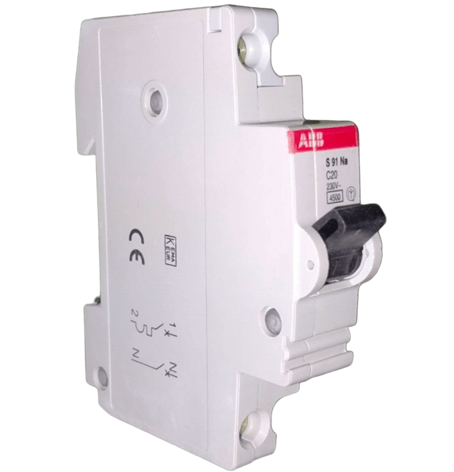 EF 683 6 Interruttore magnetotermico unipolare (1P) da 20A