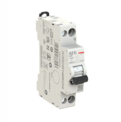 Interruttore automatico AEG EX41NR 1P+N C 20A 4,5kA 1M