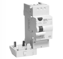 BLOCCO DIFFERENZIALE AEG Elfa D9 2P <63A 30mA AC 604853