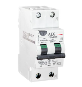 MTD DIFFERENZIALE AEG Elfa D90 1+N C 25A 6kA 30mA  604683