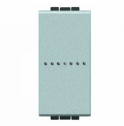 LIVINGLIGHT - pulsante ax 1P NO 10A 1m tech