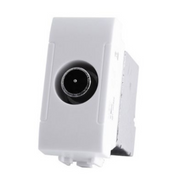 Presa TV Derivata T1-Art 826B Bianco