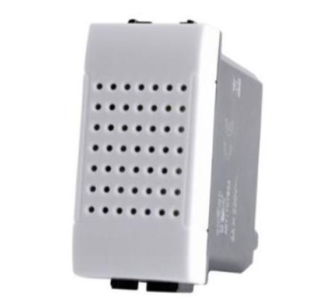 Suoneria (6A-220V) T1-Art 824B Bianco