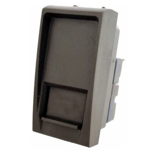 Connettore Rete Rj45 CAT6 T1-Art 823N Nero