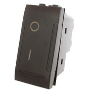 Interruttore Bipolare 01 T1-Art 802N Nero
