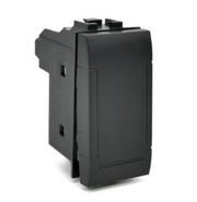Interruttore Unipolare T1-Art 801N Nero