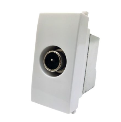 Presa TV Derivata T2-Gem 626B Bianco