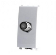 Presa Satellitare T2-Gem 625B 1P Bianco