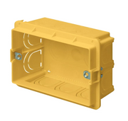 EC37100 SCATOLA RETTANGOLARE GRAN VOLUME X DOMOT. GIALLO 3P