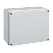 FG13508 Scatola di derivazione stagne a pareti lisce e coperchio con viti in plastica e cerniera ip56 300 x 220 x 120