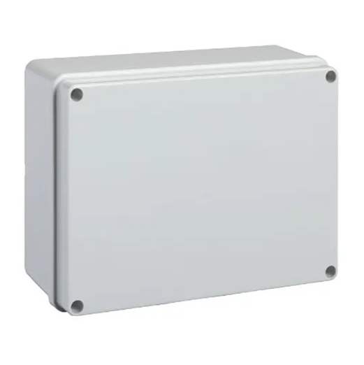 FG13508 Scatola di derivazione stagne a pareti lisce e coperchio con viti in plastica e cerniera ip56 300 x 220 x 120