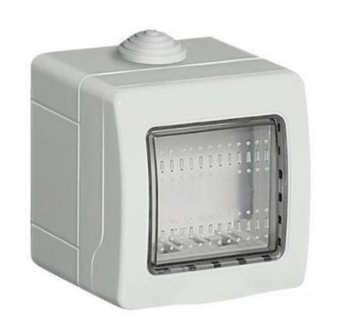 Art S8202B Idrobox Ip55 2 moduli Compatibile Bticino Living Light Tech International