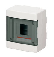 EC60004B CENTRALINO DA PARETE IP40 4 MOULI BIANCO