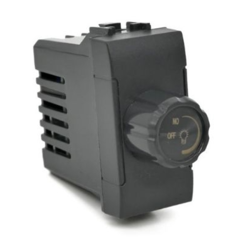 ART 806N Interruttore Dimmer 500W T1 Nero Compatibile Bticino Living Light Tech International