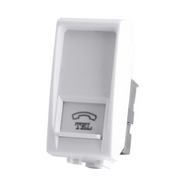 ART 828B Presa telefonica RJ11 compatibile Living Light