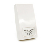 ART 871B Cover Pulsante Luce Bianco Compatibile Bticino Living Light Tech International