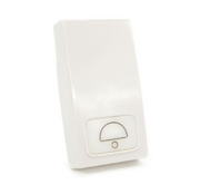 ART 872B Cover Pulsante Campanello Bianco Compatibile Bticino Living Light Tech International