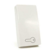 ART 873B Cover Pulsante Apertura Bianco Compatibile Bticino Living Light Tech International