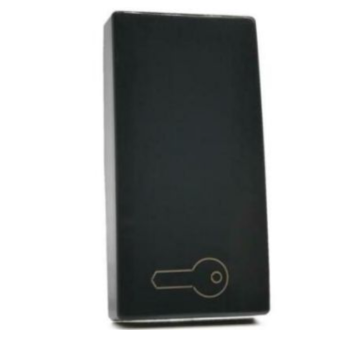 ART 873N Cover Pulsante Apertura Nero Compatibile con BTicino LIVING