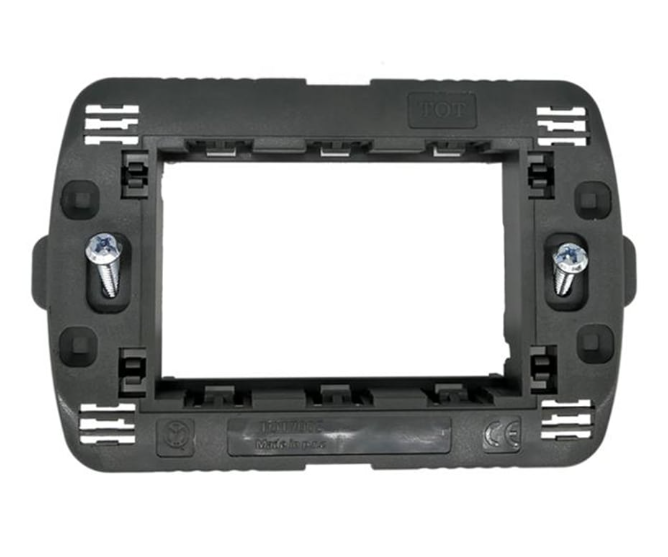 ART 7003 Supporto 3 moduli compatibile BTICINO LIVING