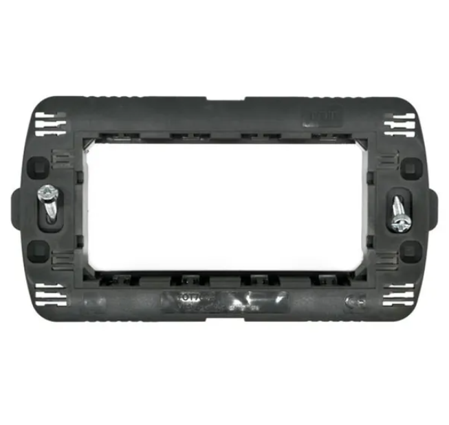 ART 7004 Supporto 4 moduli compatibile BTICINO LIVING