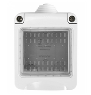 GEM S6202B S6203B S6204B - Idrobox IP55 Compatibile con Vimar PLANA