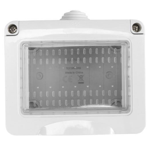 GEM S6202B S6203B S6204B - Idrobox IP55 Compatibile con Vimar PLANA
