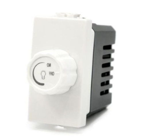 JOY 506B Interruttore Dimmer 500W Bianco Compatibile Bticino Matix