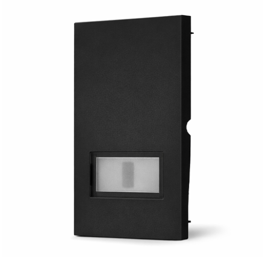 ZEN N20005B / N20005N Cover campanello 2 moduli BIANCO / NERO