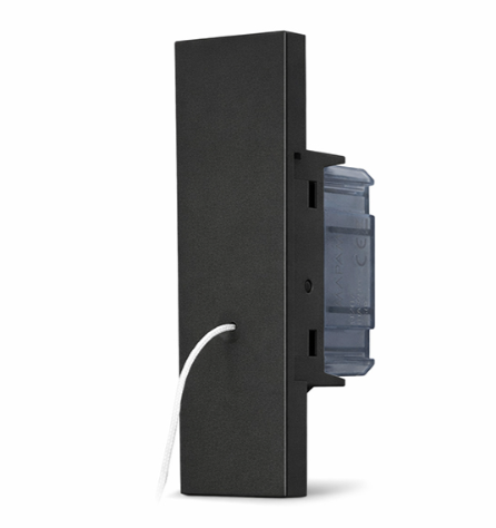 ZEN N207B / N207N Pulsante a tirante 1 modulo BIANCO / NERO
