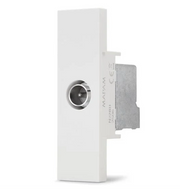 ZEN N228B / N228N Presa TV derivata 1 modulo BIANCO / NERO