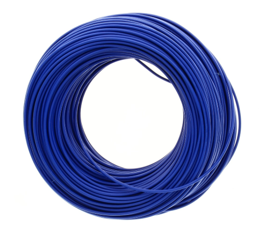 CAVO H05V-K 1x0.75 Colore Blu scuro RAL5010 300/500v MATASSA 100mt