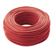 Cavo solare 1x6 Colore Rosso H1Z2Z2-K1x6RO matassa 100mt