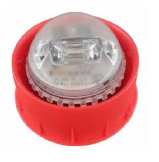 NOTIFIER WRA-RC-I02 Sirena con lampeggiante con corpo rosso e led rosso