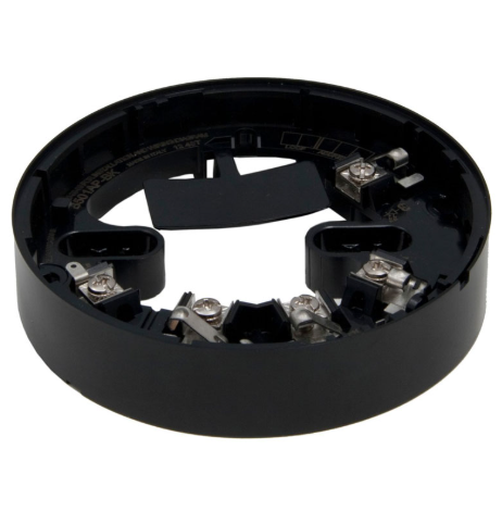 NOTIFIER B501AP-BK Base standard per rivelatori indirizzabili NFXI-OPT-BK di colore nero lucido